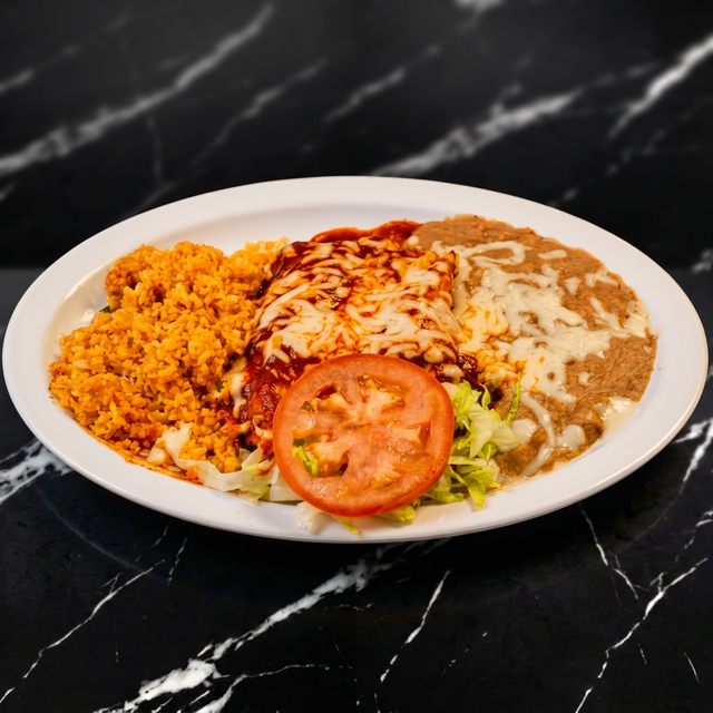 Enchilada Plate.